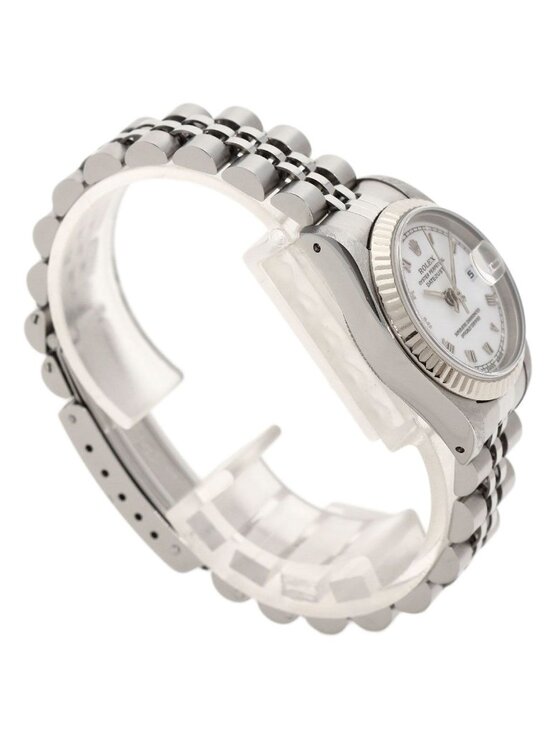 Rolex Datejust Watch SS 18k White Gold main image 12